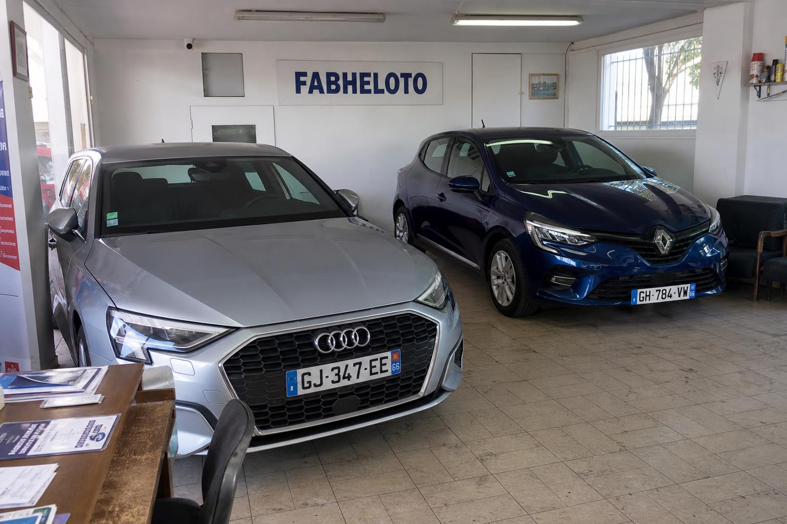 Intérieur du showroom FABHELOTO